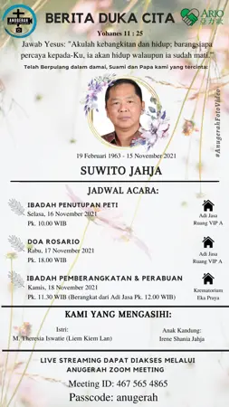 Suwito Jahja first banner