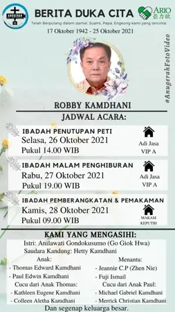 Robby Kamdhani first banner