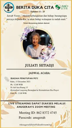 Juliati Setiadji first banner