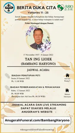 Tan Ing Lioek first banner