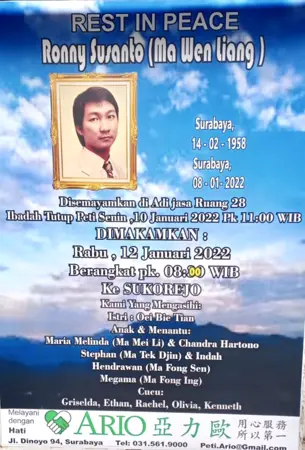 Ronny Susanto second banner