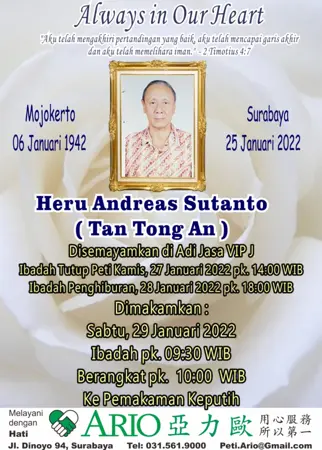 Heru Andreas Sutanto first banner