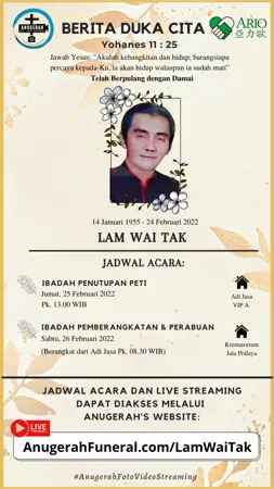 Lam Wai Tak first banner