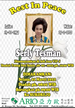 Serly Tesman first banner