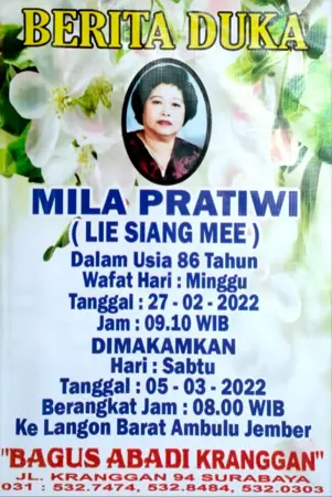Mila Pratiwi first banner