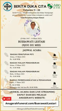 Buerawati Lestari first banner