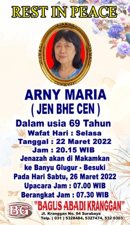 Arny Maria first banner