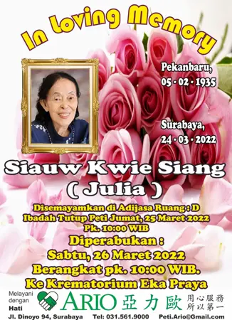 Siauw Kwie Siang third banner