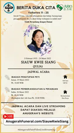 Siauw Kwie Siang first banner