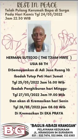 Herman Sutedjo first banner