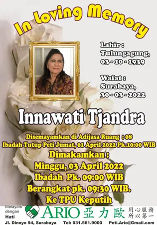 Innawati Tjandra first banner