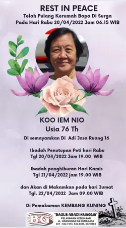 Koo Iem Nio first banner