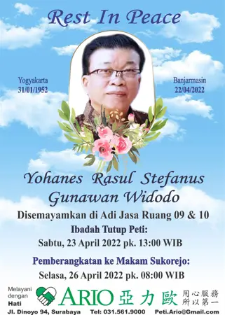 Yohanes Rasul Stefanus Gunawan Widodo first banner