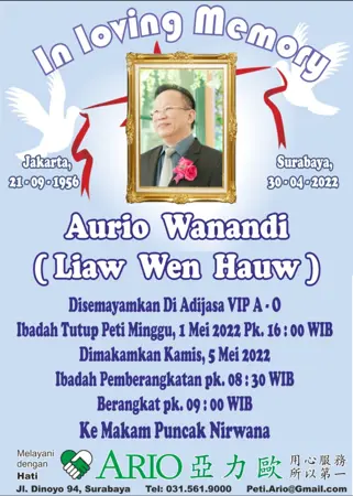 Aurio Wanandi second banner