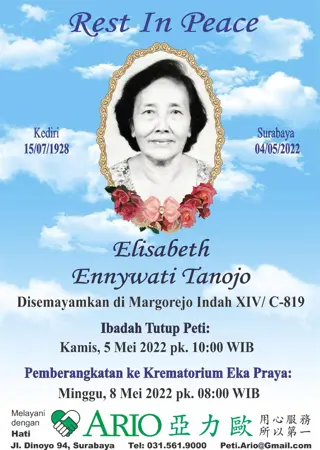 Elisabeth Ennywati Tanojo second banner