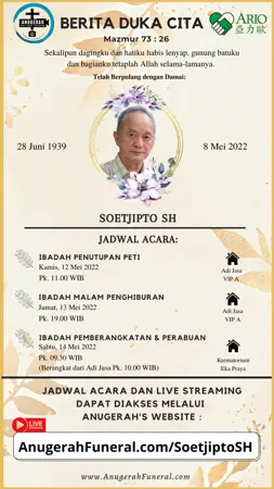 Soetjipto SH first banner