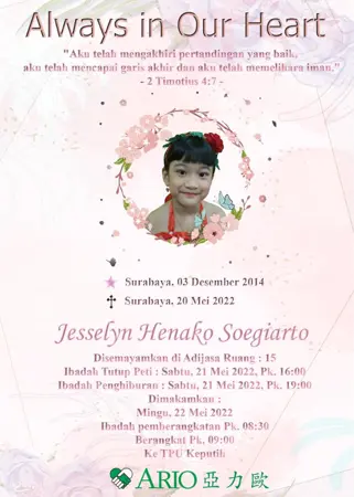 Jesselyn Henako Soegiarto first banner