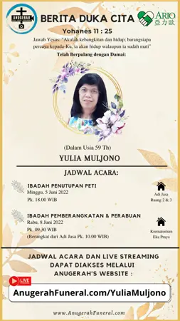 Yulia Muljono first banner