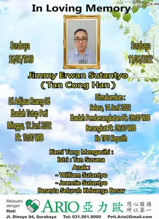 Jimmy Erwan Sutantyo first banner