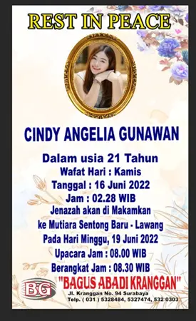 Cindy Angelia Gunawan second banner