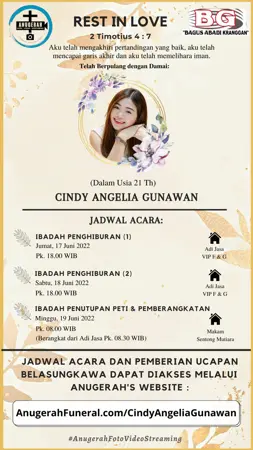 Cindy Angelia Gunawan first banner