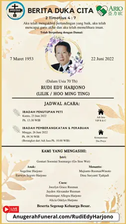 Rudi Edy Harjono first banner