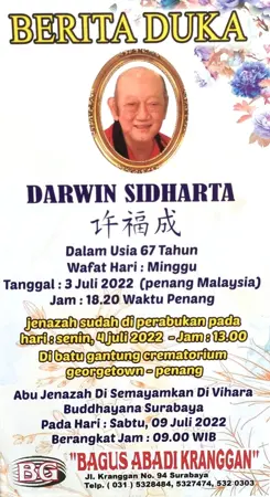 Darwin Sidharta first banner