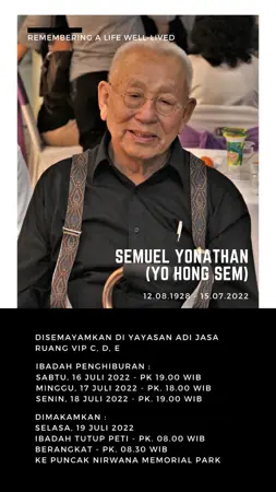 Semuel Yonathan fourth banner