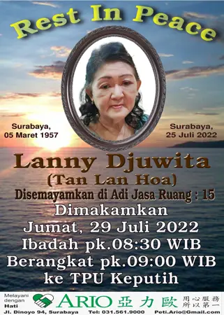 Lanny Djuwita first banner