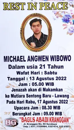 Michael Angwen Wibowo first banner