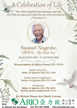 Samuel Nugroho second banner