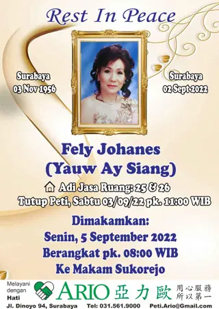 Fely Johanes first banner