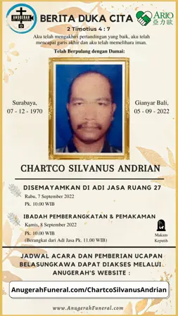 Chartco Silvanus Andrian first banner