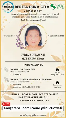 Lydia Setiawati first banner