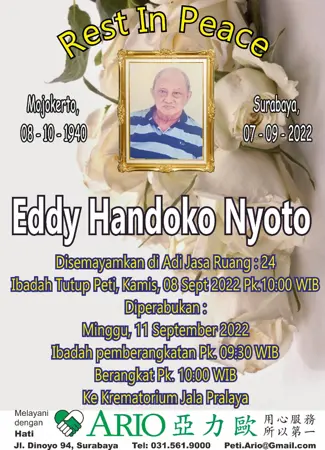 Eddy Handoko Nyoto first banner