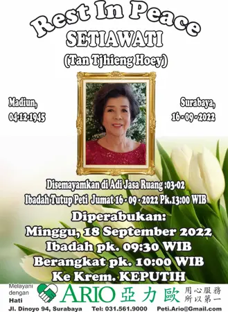 Setiawati first banner