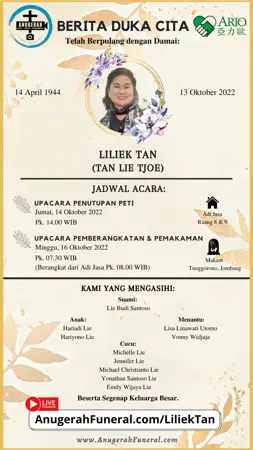 Liliek Tan first banner