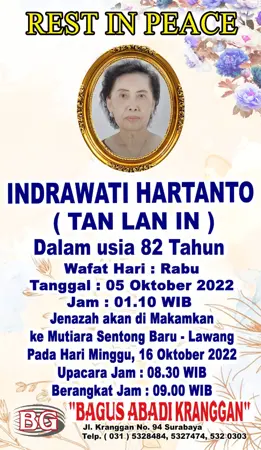Indrawati Hartanto first banner