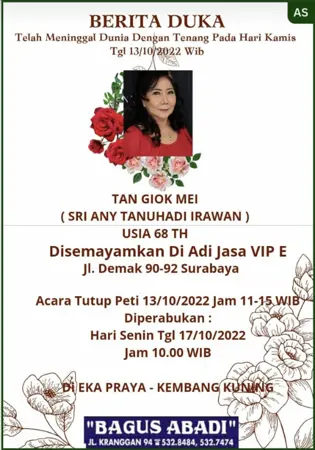 Tan Giok Mei first banner