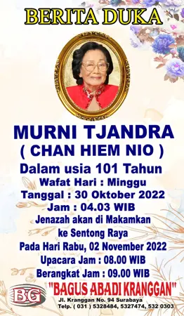 Murni Tjandra first banner