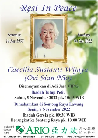 Caecilia Susianti Wijaya first banner