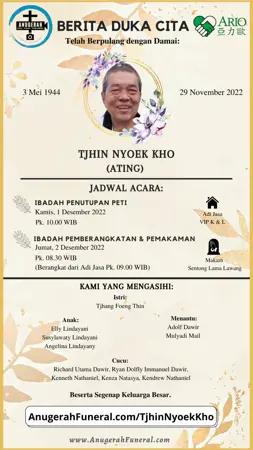 Tjhin Nyoek Kho first banner