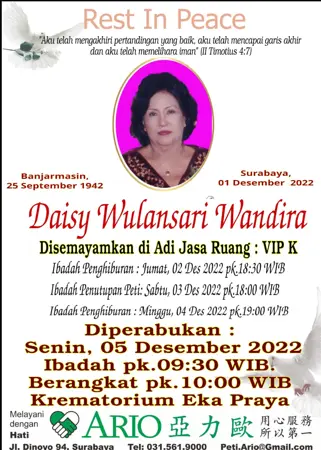 Daisy Wulansari Wandira second banner
