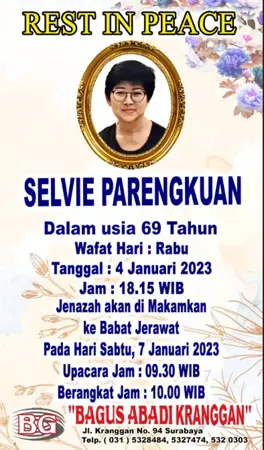 Selvie Parengkuan first banner