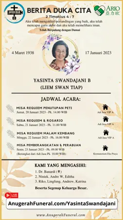 Yasinta Swandajani B first banner
