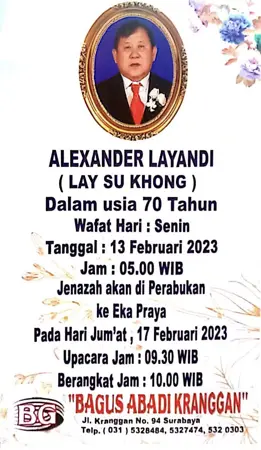 Alexander Layandi first banner