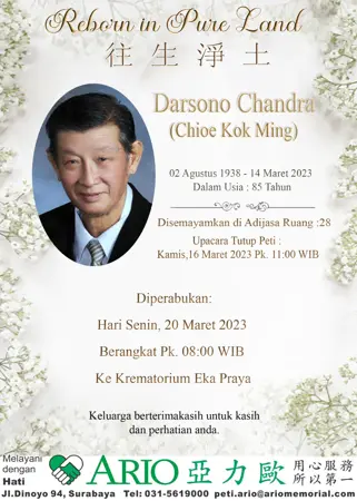 Darsono Chandra first banner