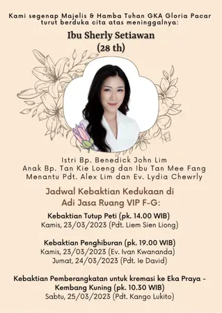 Sherly Setiawan second banner