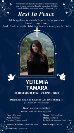 Yeremia Tamara first banner