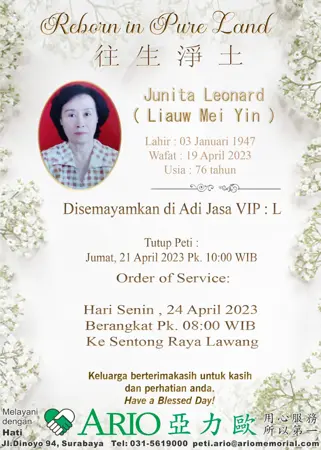 Junita Leonard first banner